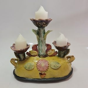 Namaqua Flowers candle holder image